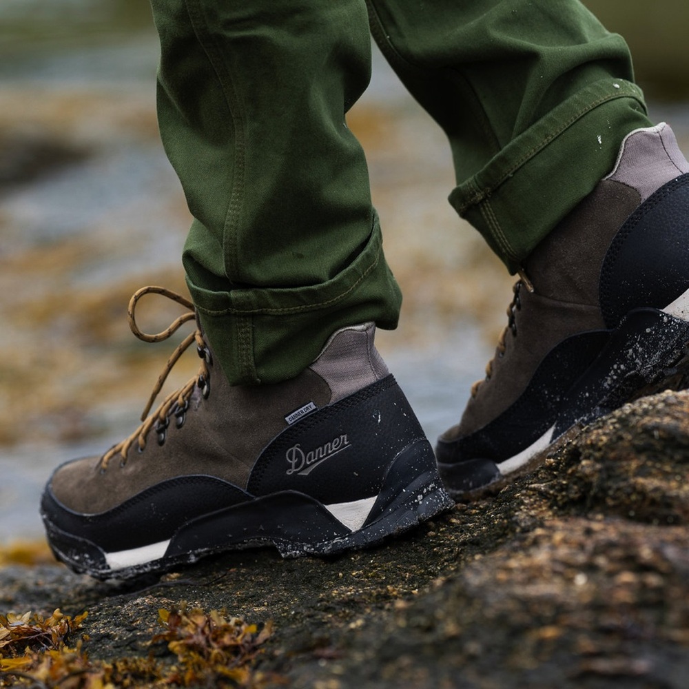 Danner Panorama Mid 6" Hiking Boot in Black Olive
